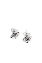 Cierra Short Stack Diamond & Sapphire Earrings